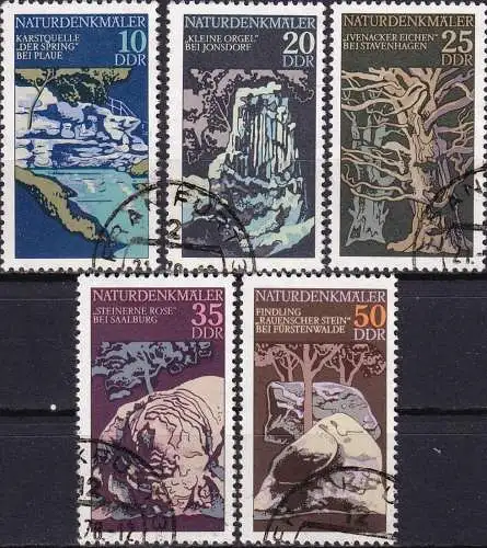 DDR 1977 Mi-Nr. 2203/07 o used