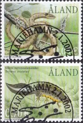 ALAND 2002 Mi-Nr. 199/00 o used - aus Abo