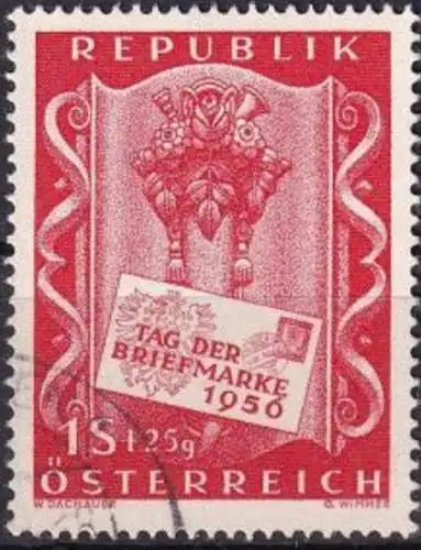 ÖSTERREICH 1956 Mi-Nr. 1029 o used