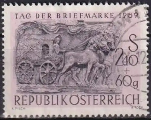 ÖSTERREICH 1959 Mi-Nr. 1072 o used