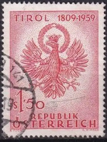 ÖSTERREICH 1959 Mi-Nr. 1067 o used