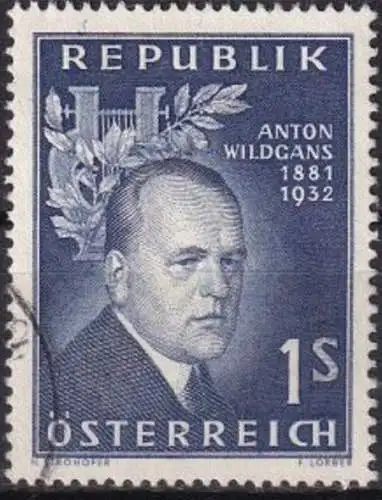 ÖSTERREICH 1957 Mi-Nr. 1033 o used