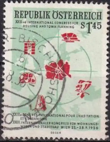 ÖSTERREICH 1956 Mi-Nr. 1027 o used