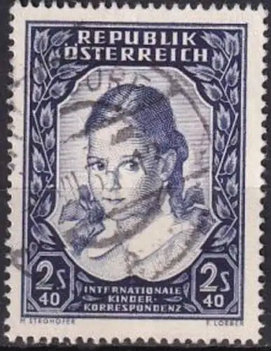 ÖSTERREICH 1952 Mi-Nr. 976 o used