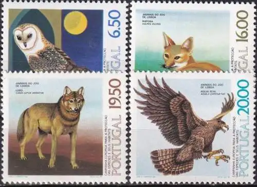 PORTUGAL 1980 Mi-Nr. 1490/93 ** MNH