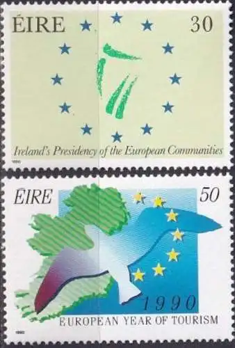IRLAND 1990 Mi-Nr. 698/99 ** MNH