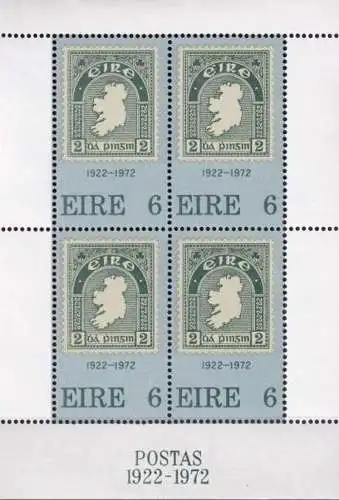 IRLAND 1972 Mi-Nr. Block 1 ** MNH