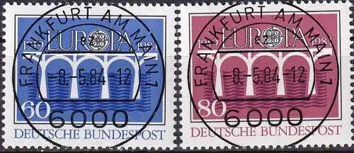 DEUTSCHLAND 1984 Mi-Nr. 1210/11 o used - aus Abo
