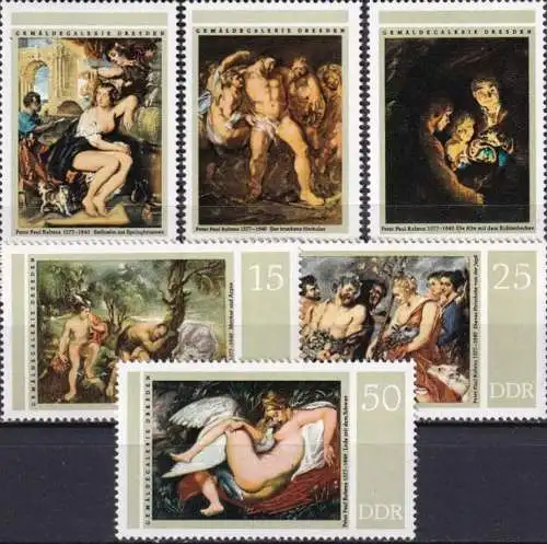 DDR 1977 Mi-Nr. 2229/34 ** MNH