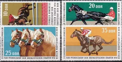 DDR 1974 Mi-Nr. 1969/72 ** MNH