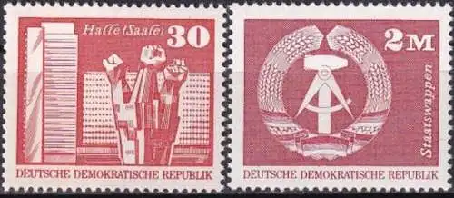 DDR 1973 Mi-Nr. 1899/00 ** MNH