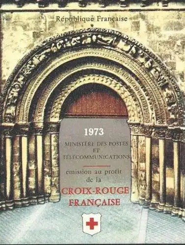 FRANKREICH 1973 Mi-Nr. 1859/60 Markenheft/booklet ** MNH