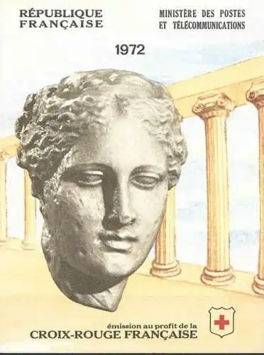 FRANKREICH 1972 Mi-Nr. 1815/16 Markenheft/booklet ** MNH