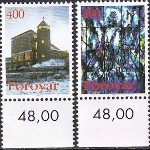 FÄRÖER 1995 Mi-Nr. 289/90 ** MNH