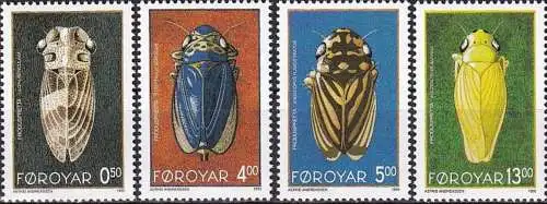 FÄRÖER 1995 Mi-Nr. 272/75 ** MNH