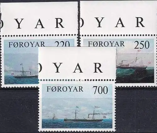 FÄRÖER 1983 Mi-Nr. 79/81 ** MNH