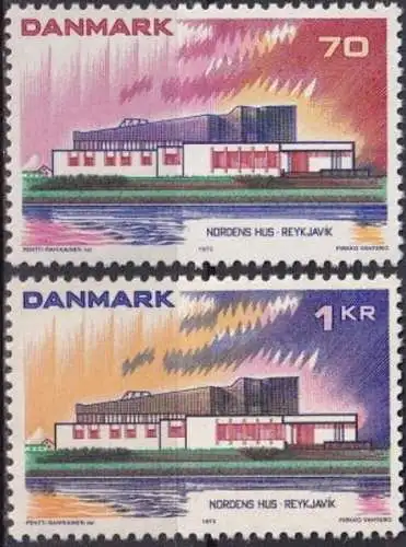 DÄNEMARK 1973 Mi-Nr. 545/46 ** MNH