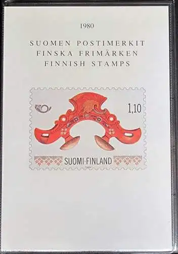 FINNLAND 1980 Mi-Nr. 862-75 Jahresmappe - year set ** MNH