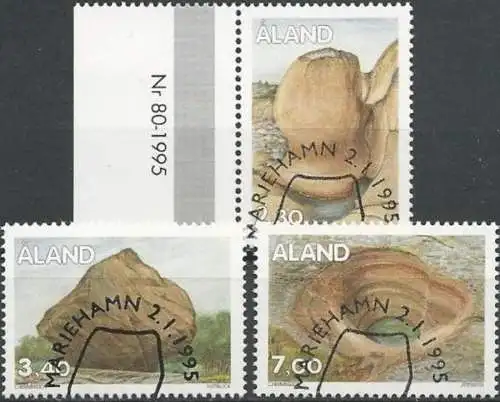 ALAND 1995 Mi-Nr. 92/94 o used - aus Abo