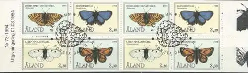 ALAND 1994 Mi-Nr. MH 2 Markenheft/booklet o used - aus Abo