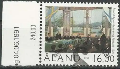 ALAND 1991 Mi-Nr. 53 o used - aus Abo