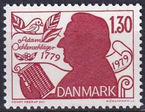 DÄNEMARK 1979 Mi-Nr. 694 ** MNH