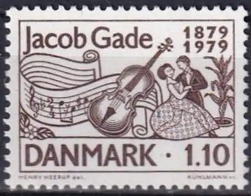 DÄNEMARK 1979 Mi-Nr. 695 ** MNH