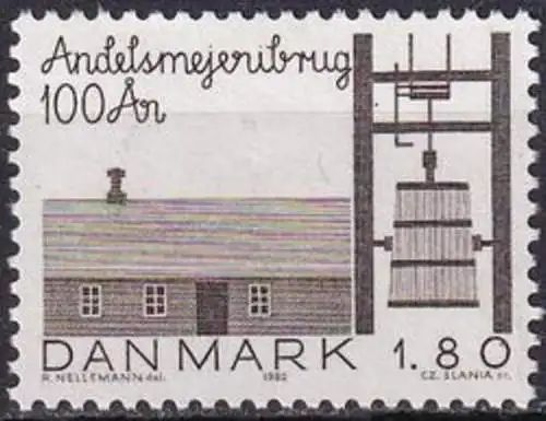 DÄNEMARK 1982 Mi-Nr. 757 ** MNH