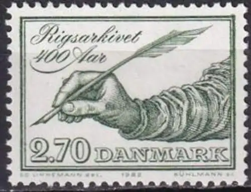 DÄNEMARK 1982 Mi-Nr. 758 ** MNH