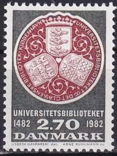 DÄNEMARK 1982 Mi-Nr. 766 ** MNH