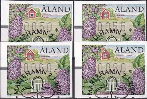 ALAND 2006 Mi-Nr. ATM 17 Automatenmarken o used - aus Abo