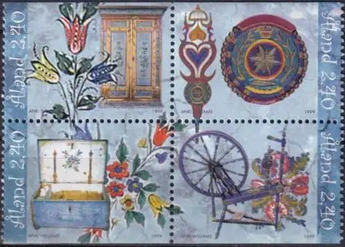 ALAND 1999 Mi-Nr. 149/52 ** MNH
