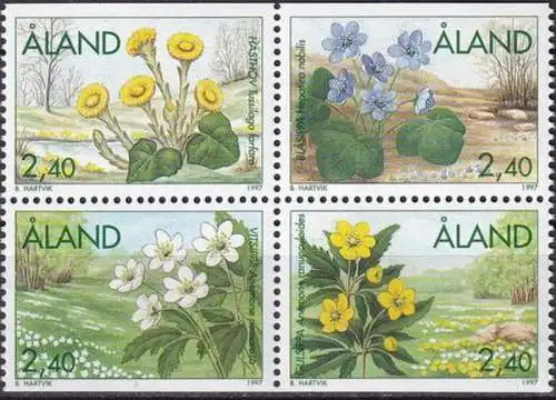 ALAND 1997 Mi-Nr. 120/23 ** MNH