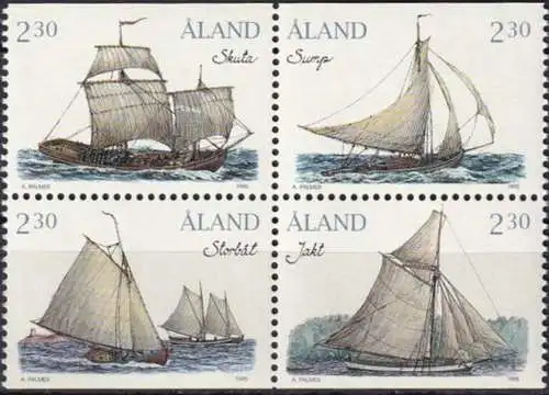 ALAND 1995 Mi-Nr. 95/98 ** MNH