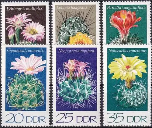 DDR 1974 Mi-Nr. 1922/27 ** MNH