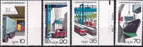 DDR 1978 Mi-Nr. 2326/29 ** MNH