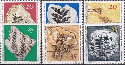 DDR 1973 Mi-Nr. 1822/27 ** MNH