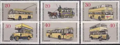BERLIN 1973 Mi-Nr. 446/51 ** MNH