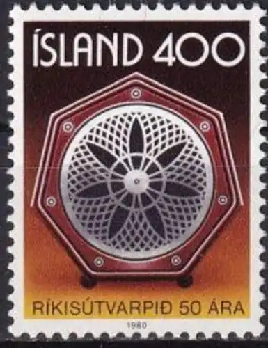 ISLAND 1980 Mi-Nr. 562 ** MNH