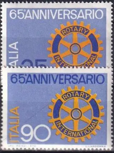 ITALIEN 1970 Mi-Nr. 1321/22 ** MNH