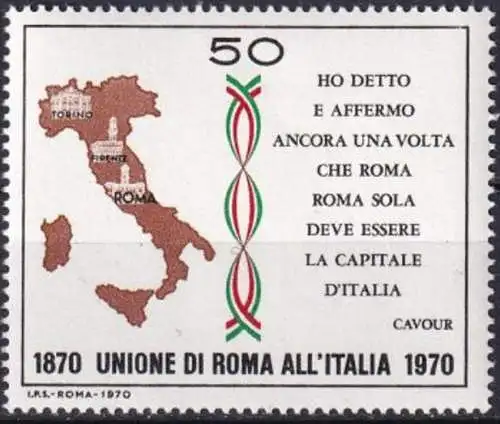 ITALIEN 1970 Mi-Nr. 1315 ** MNH