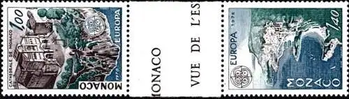 MONACO 1978 Mi-Nr. 1319/20 ** MNH