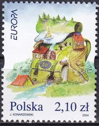 POLEN 2004 Mi-Nr. 4106 ** MNH