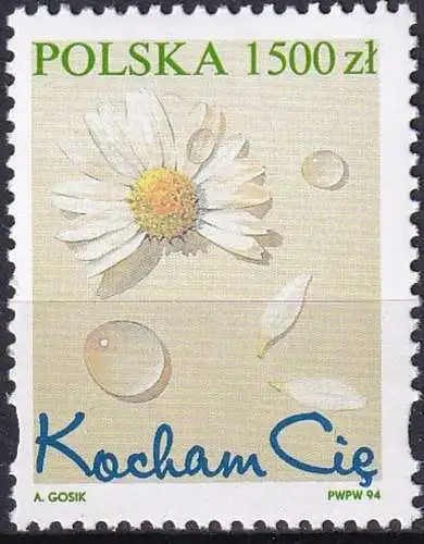 POLEN 1994 Mi-Nr. 3477 ** MNH