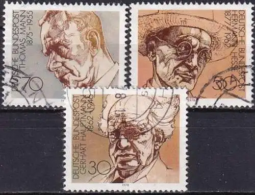 DEUTSCHLAND 1978 Mi-Nr. 959/61 o used