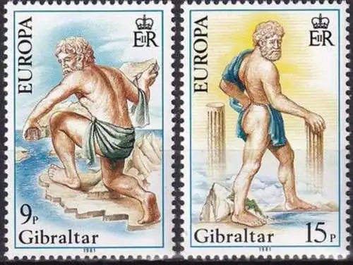 GIBRALTAR 1981 Mi-Nr. 416/17 ** MNH