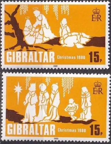 GIBRALTAR 1980 Mi-Nr. 413/14 ** MNH