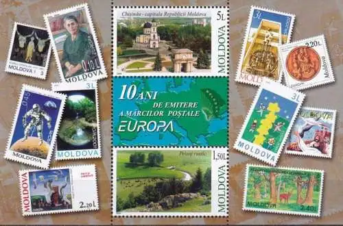 MOLDAWIEN 2003 Mi-Nr. Block 29 ** MNH