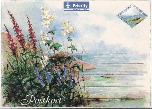 ALAND 2000 Postkarte Ganzsache Postkort ungelaufen