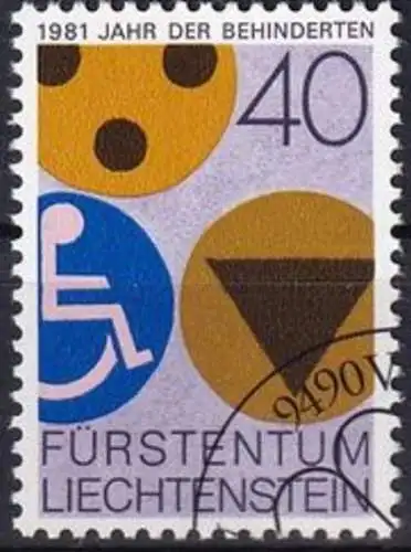 LIECHTENSTEIN 1981 Mi-Nr. 774 o used - aus Abo